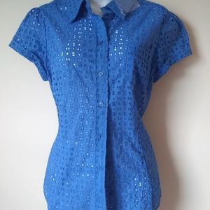 Button short sleeve shirt